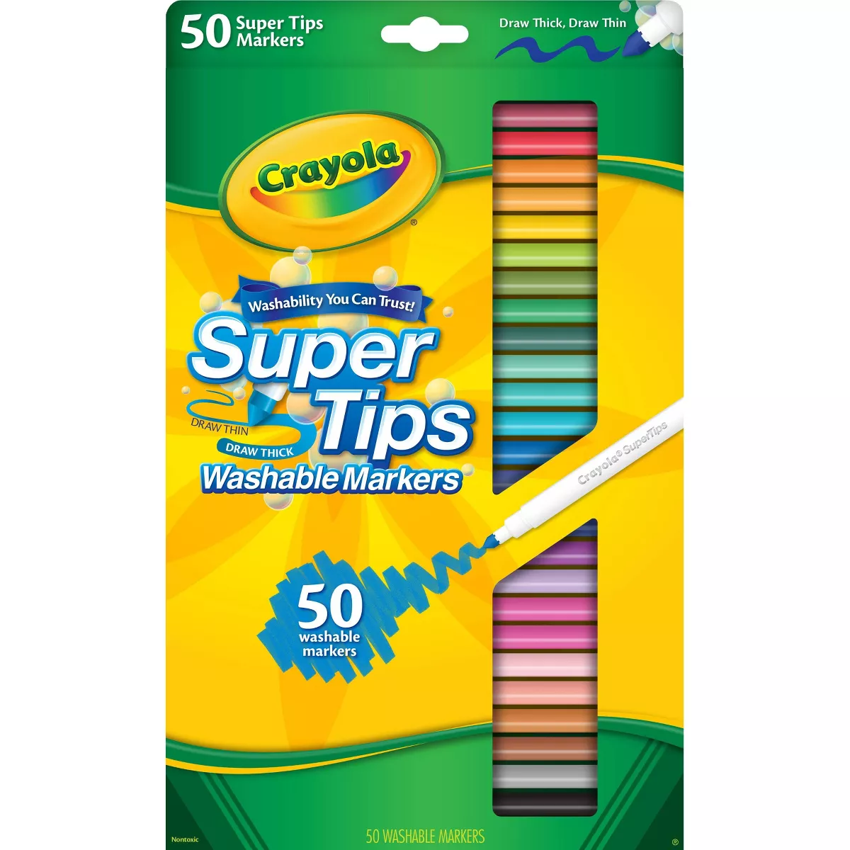 Crayola Super Tips Markers Set of 50