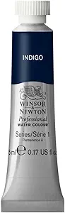 Winsor & Newton Indigo Watercolor Paint Tube