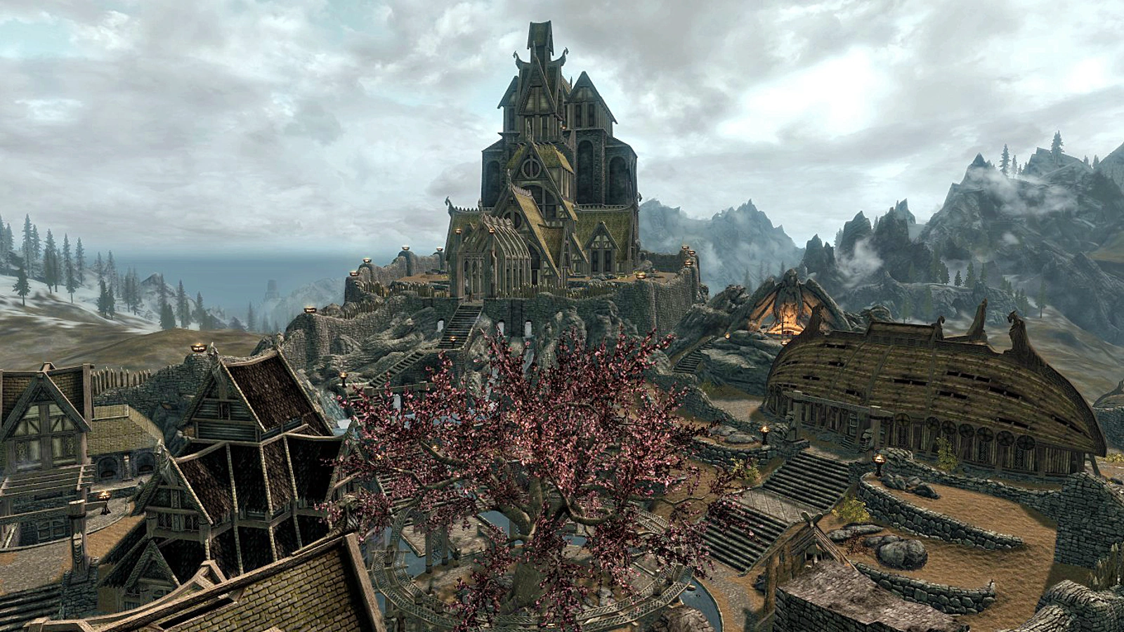 City of Whiterun in Skyrim