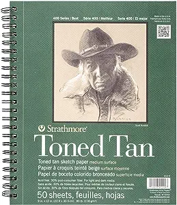 Strathmore Toned Tan Paper Sketchbook