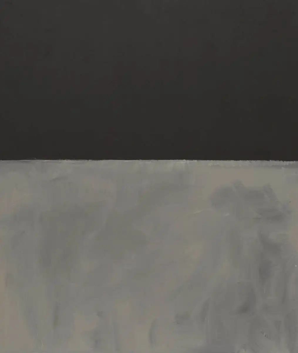 Mark Rothko Untitled, Black on Gray