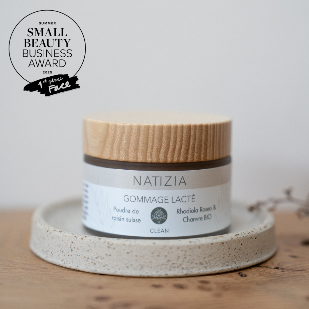 Gommage lacté visage