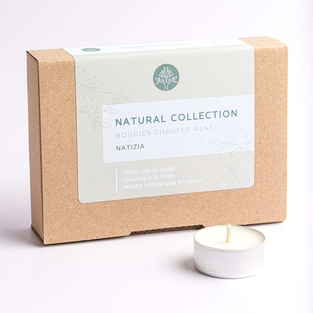 Bougies Chauffe-plat non-parfumées