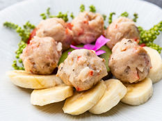 Vegan Vegetable Meatballs with Chinese Water Chestnut