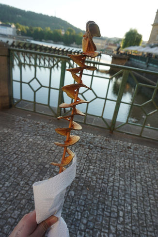 在布拉格找美食的小饞貓