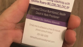 Thanks to Salome for sharing Essential Oils...