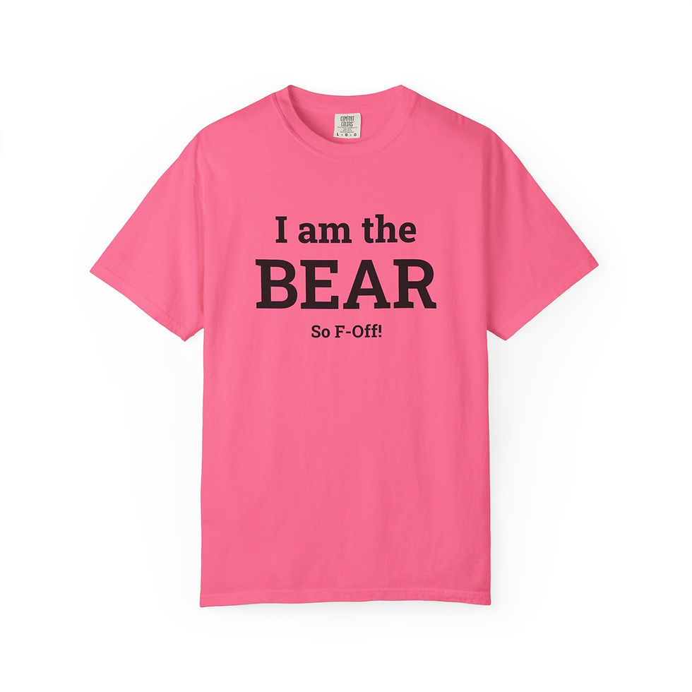 Thumbnail: “I am the BEAR” women’s tee