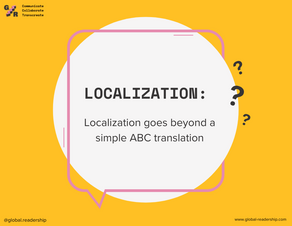 Localization Goes Beyond an ABC Translation