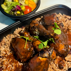 1/2 Signature Saucy Jerk Chicken Meal