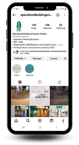 SBPT Instagram account created by Marketing Solution