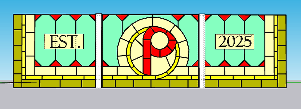 A 3D model of The Point Church Ridge Street Campus stained glass