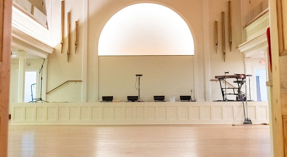 The Point Church Ridge Street Campus, in Charlottesville, after its architectural design update