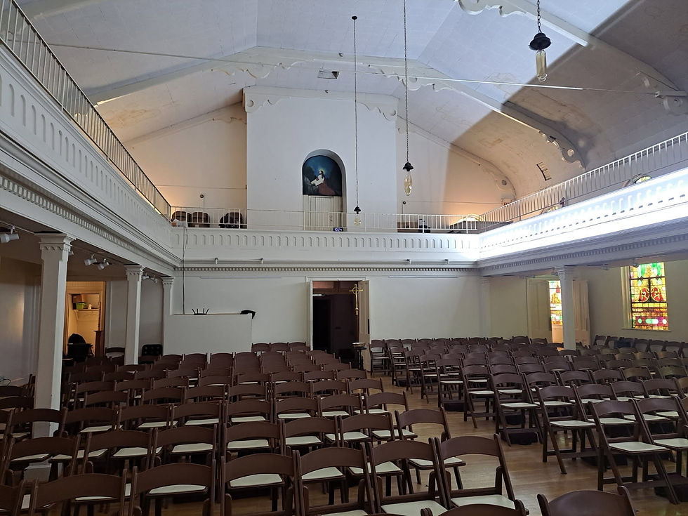 The Point Church Ridge Street Campus, in Charlottesville, before its architectural design update