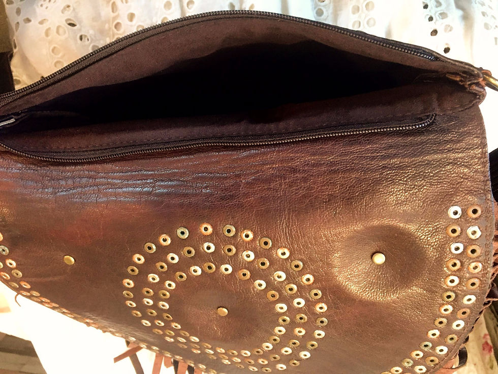Miniature : Sac boho franges