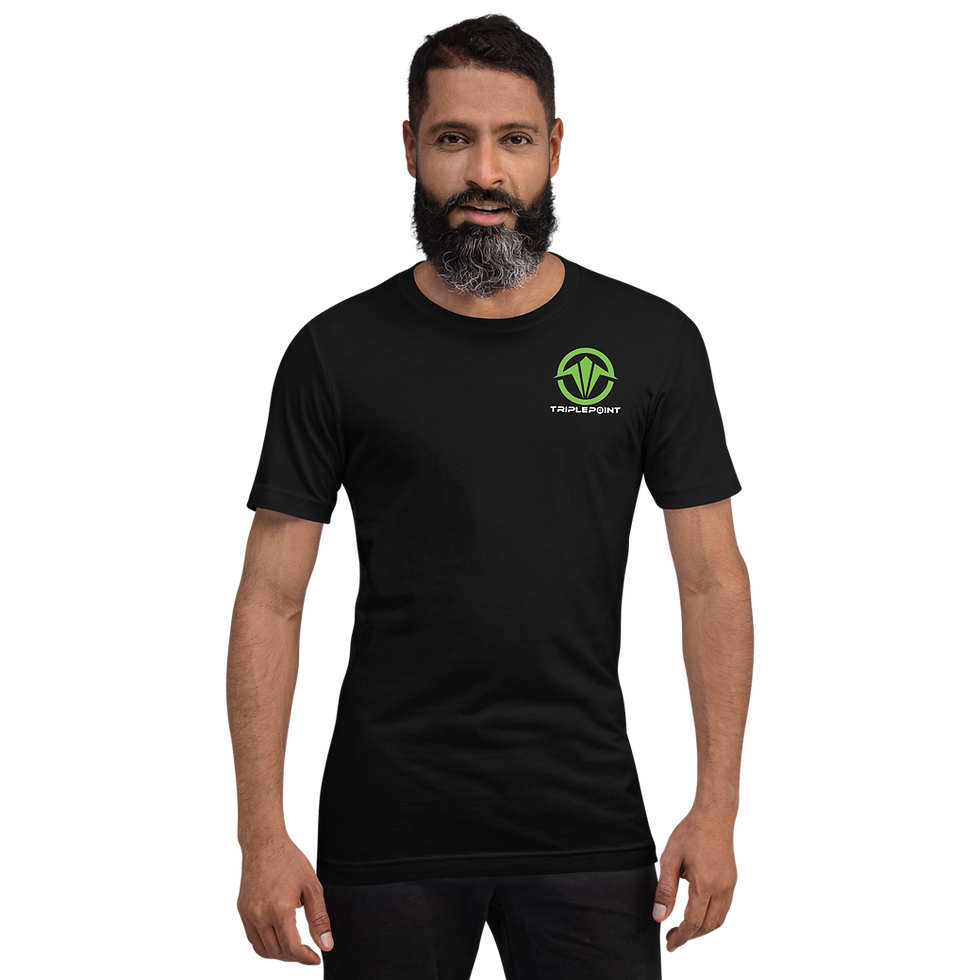 Thumbnail: Green Reinvent the Hunt T-Shirt Logo Back