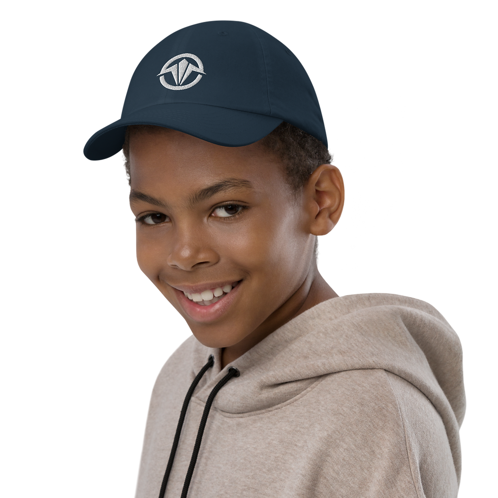Thumbnail: TPO White Logo Youth Baseball Cap