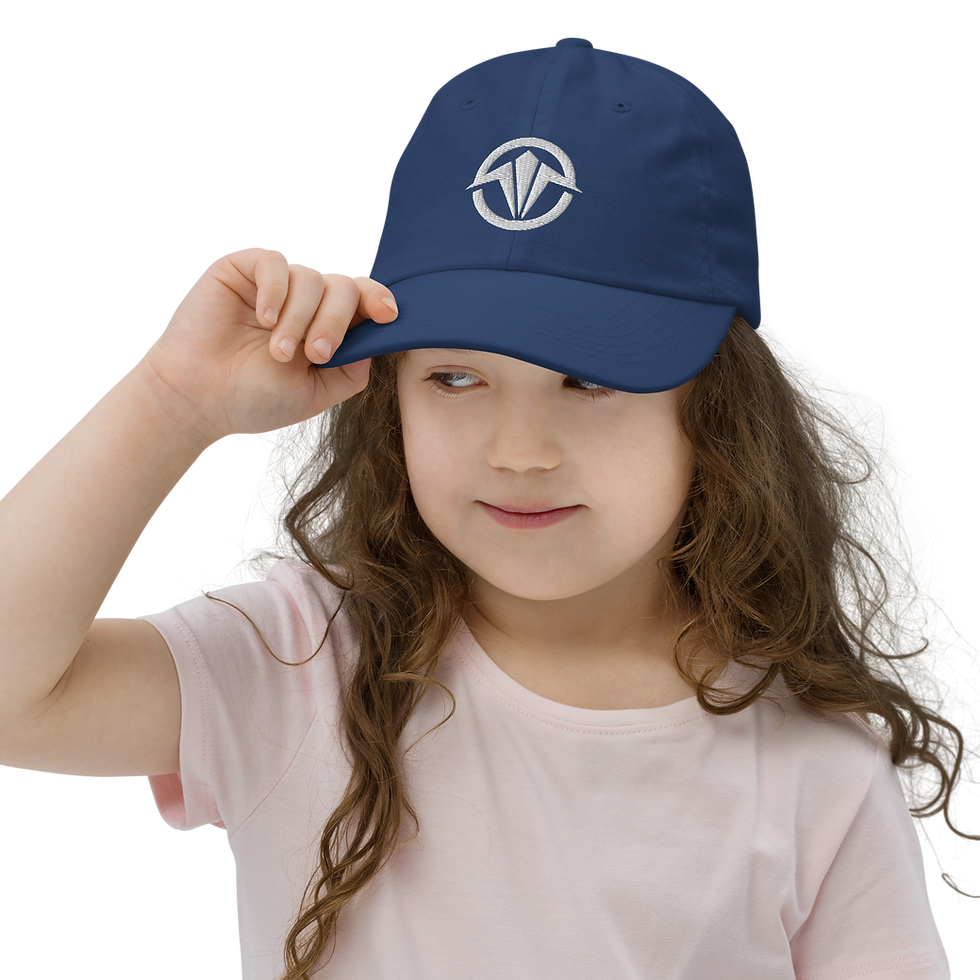 Thumbnail: TPO White Logo Youth Baseball Cap