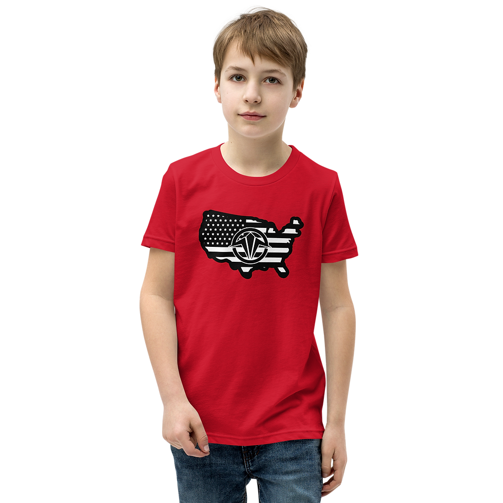 Thumbnail: TPO USA Youth Short Sleeve T-Shirt