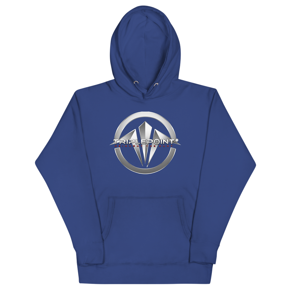 Thumbnail: Hoodie TriplePoint Outdoors Silver Logo