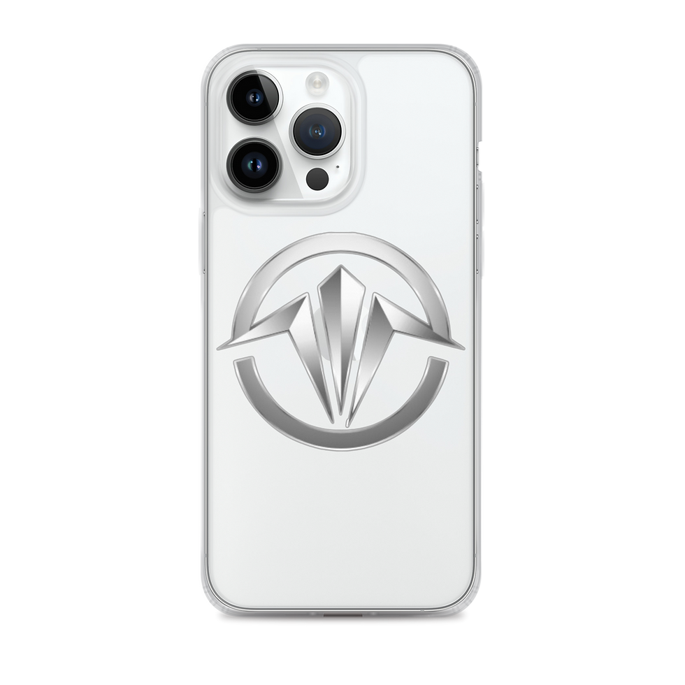 Thumbnail: Clear Case for iPhone® TPO Silver Logo