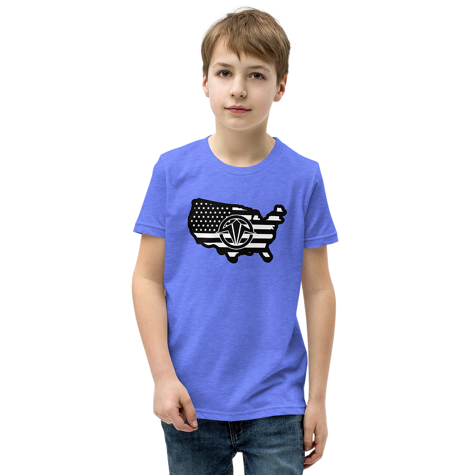 Thumbnail: TPO USA Youth Short Sleeve T-Shirt