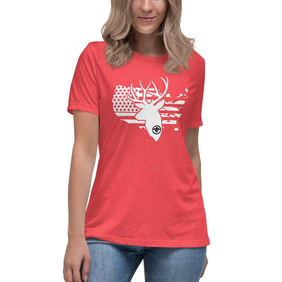 Thumbnail: TPO Buck USA Women's Relaxed T-Shirt