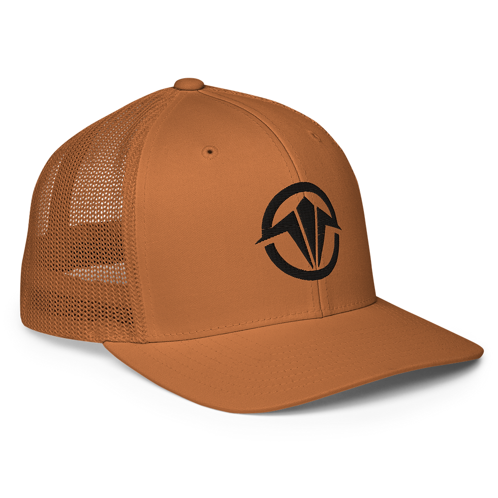 Thumbnail: Flex Fit Trucker Cap TPO Black Logo