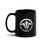 Thumbnail: TPO Silver Logo Black Glossy Mug