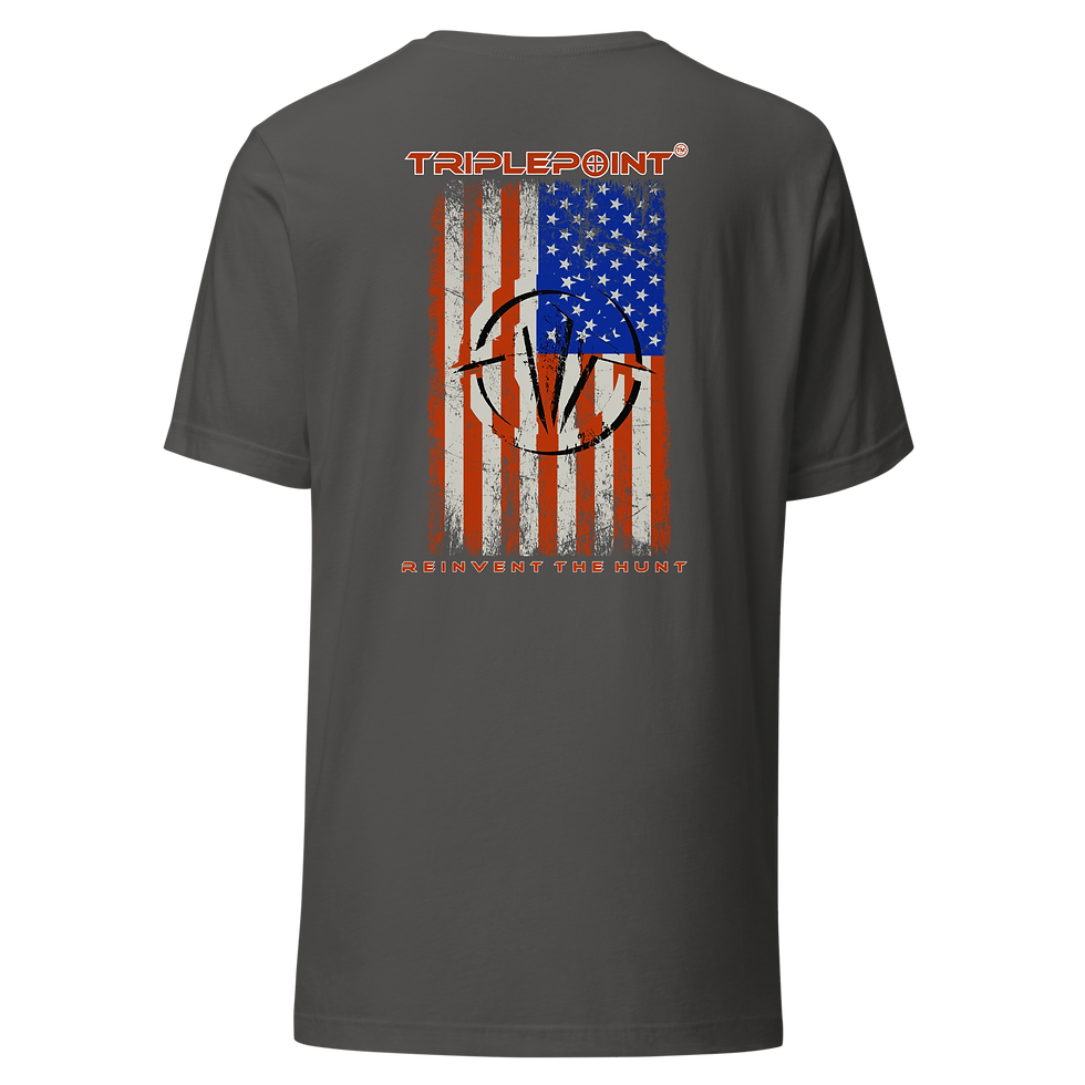 Thumbnail: TriplePoint Grunge Flag Back T-Shirt