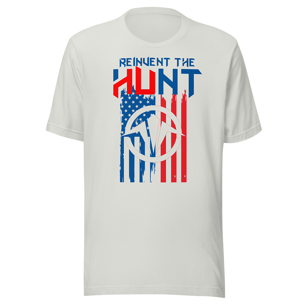 Thumbnail: Reinvent the Hunt Flag T-Shirt