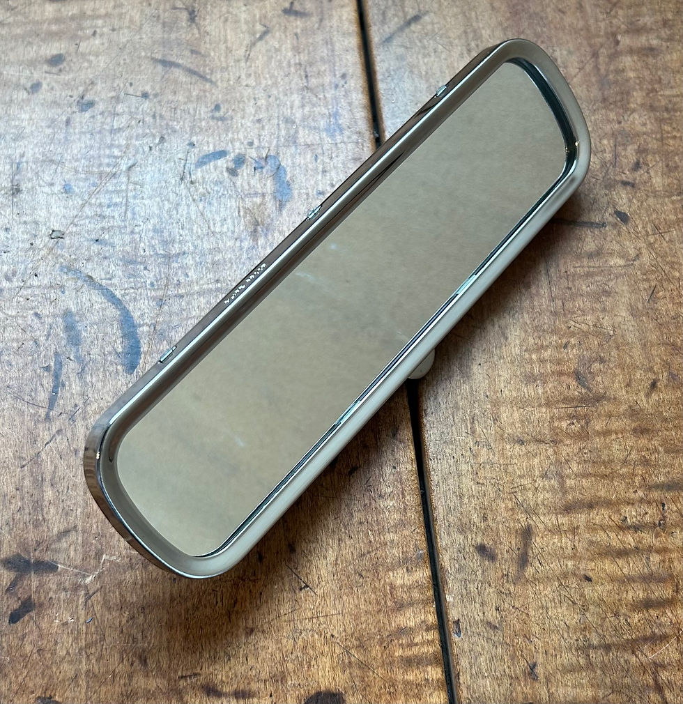 Thumbnail: 1955 Chevy Interior Day & Night Rear View Mirror Chrome NEW