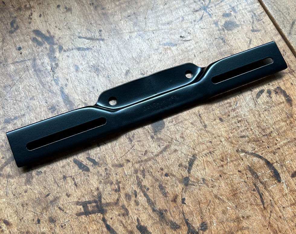 Thumbnail: 56 Chevy Front License Plate Bracket NEW Danchuk 1956 Chevrolet
