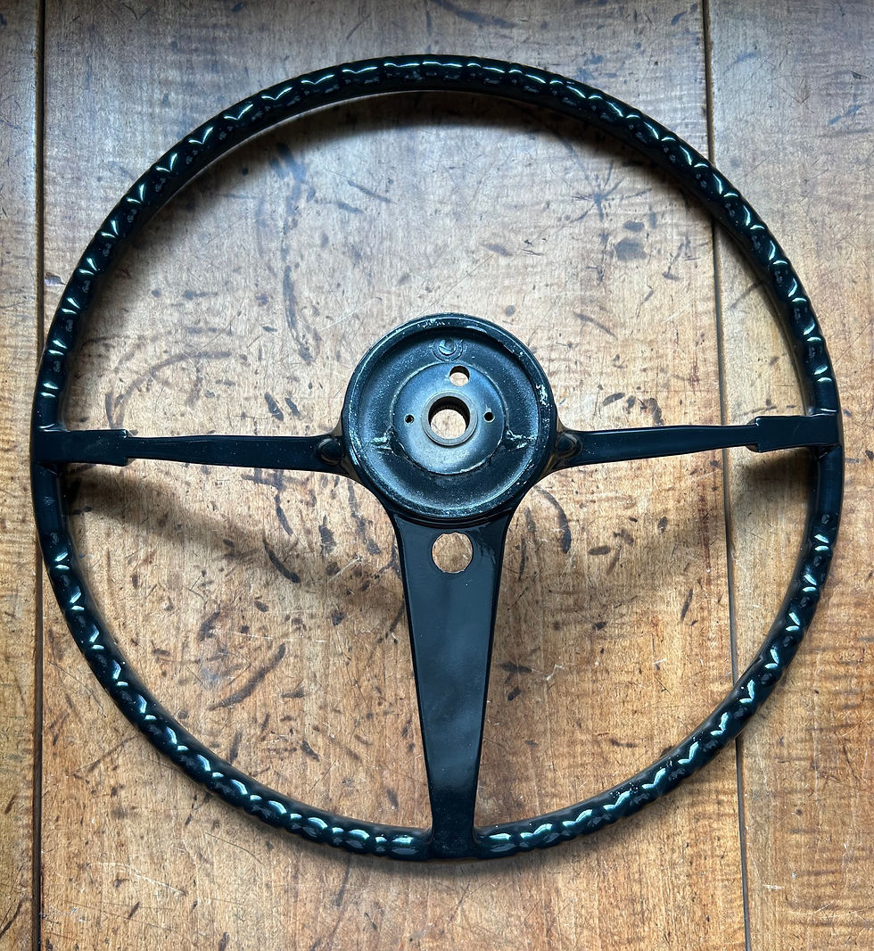 Thumbnail: 1955 1956 Chevy Bel Air 18" Steering Wheel NEW