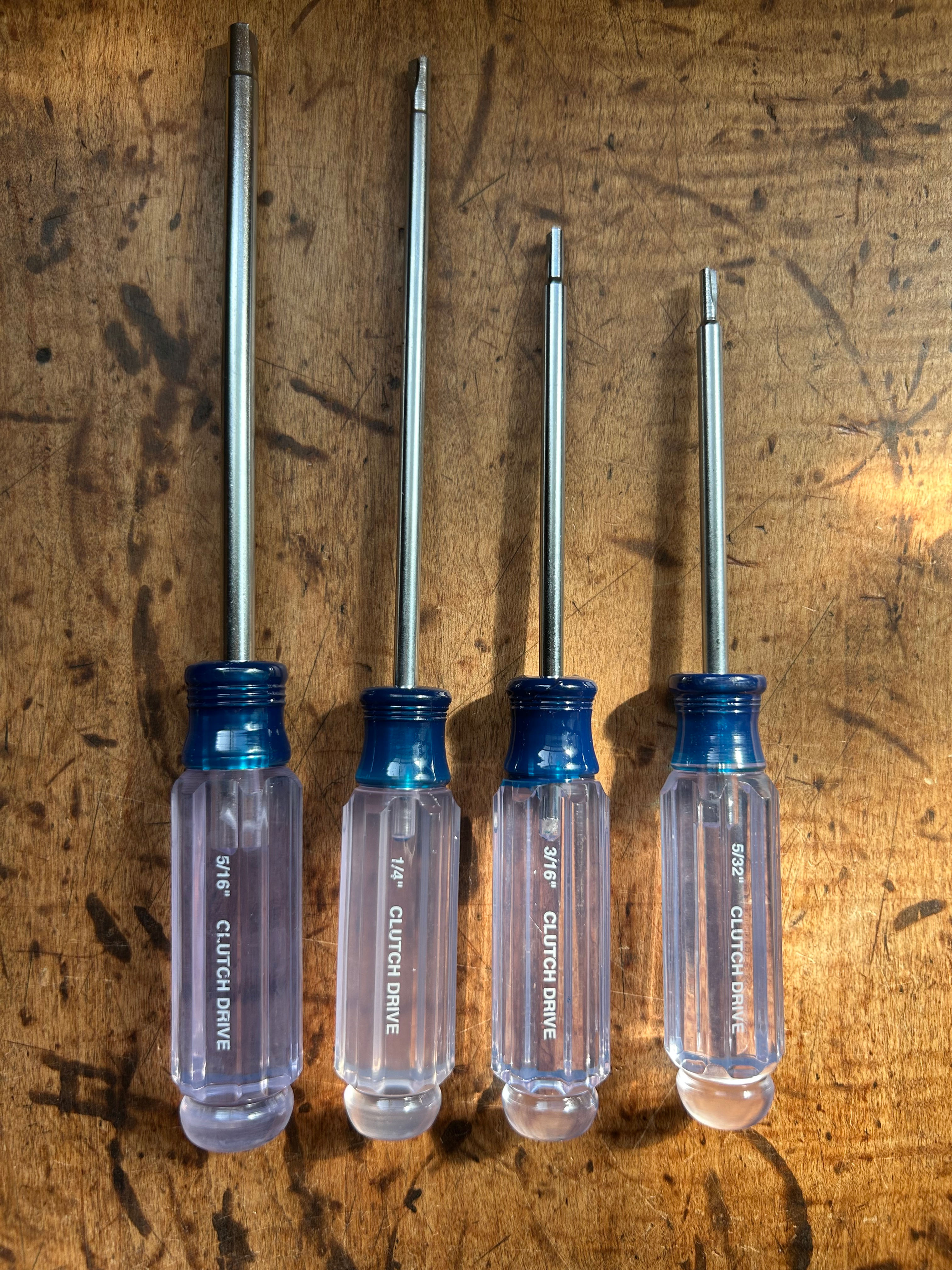 55 56 57 Chevy Clutch Head Screwdriver Set NEW 1955 1956 1957 Chevrolet