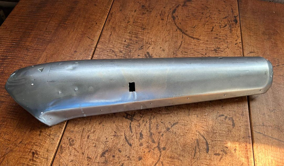 Thumbnail: 55 56 Chevy 2 Door Bench Seat Upper Seat Shell RH Passenger Side NEW 1955 1956