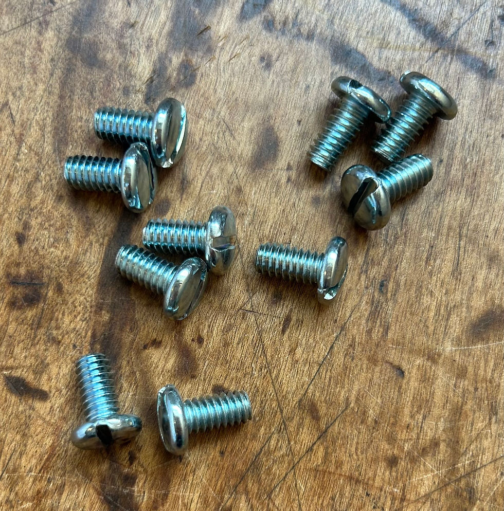 Thumbnail: 1955 1956 1957 Chevy Full Size Timing Cover Screws-NEW