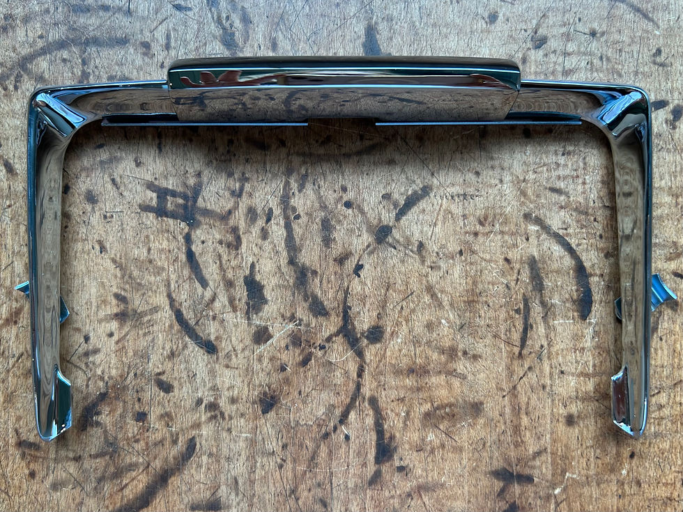 Thumbnail: 56 Chevy License Plate Frame Chrome NEW 1956 Chevrolet
