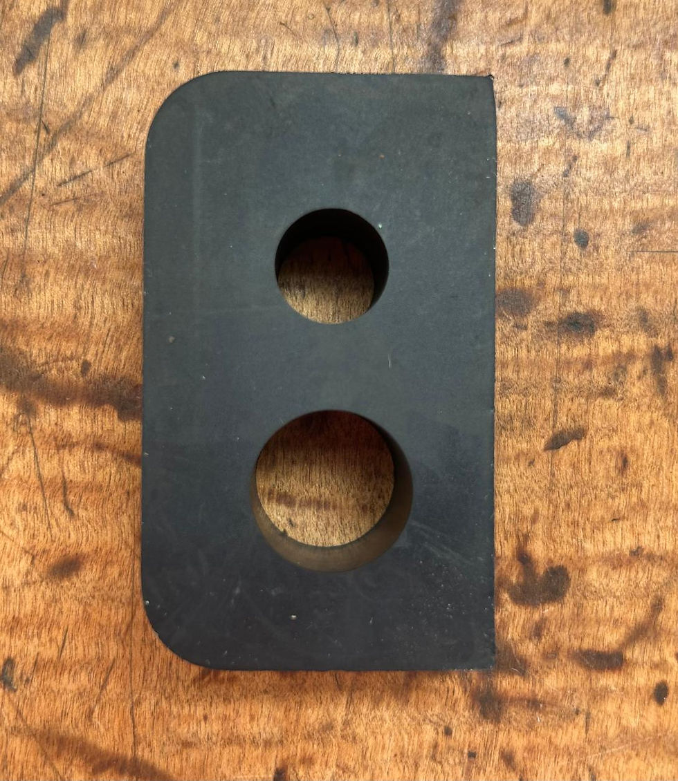 Thumbnail: 55 56 57 Chevy Power Steering Hose Grommet Danchuk 1955 1956 1957 Chevrolet