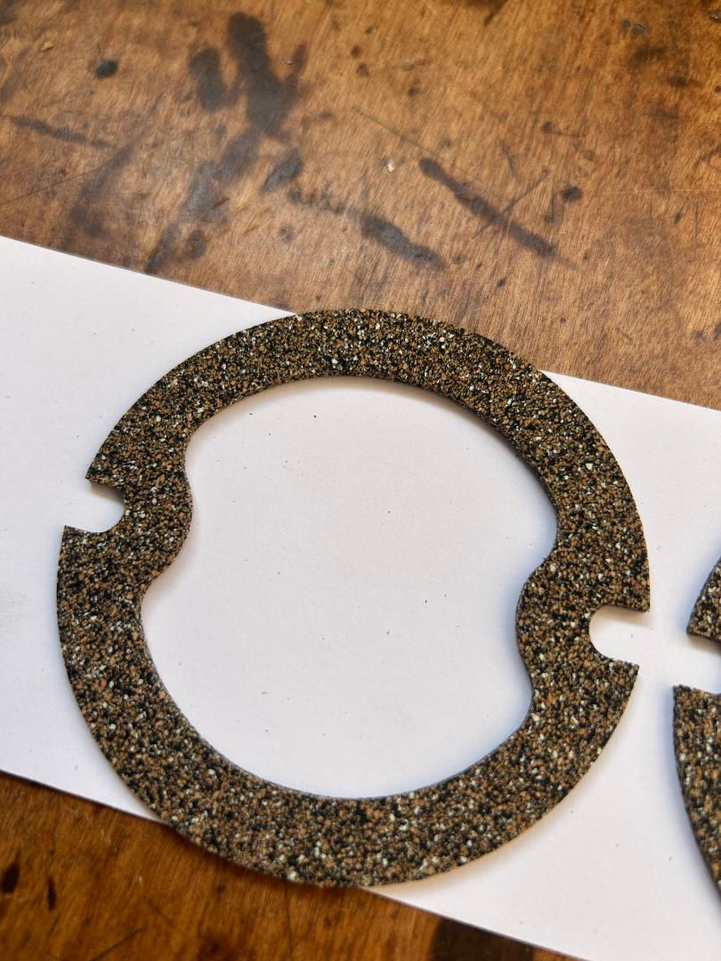 Thumbnail: 56 Chevy Taillight Lens Gaskets NEW 1956 Chevrolet
