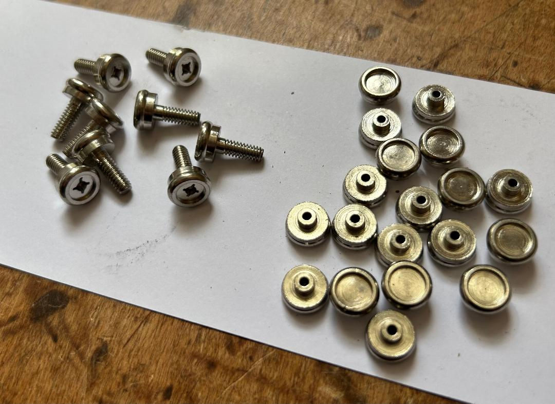 1961 1962 1963 1964 Chevy Convertible Pinchweld Molding Snap Set Snaps NEW