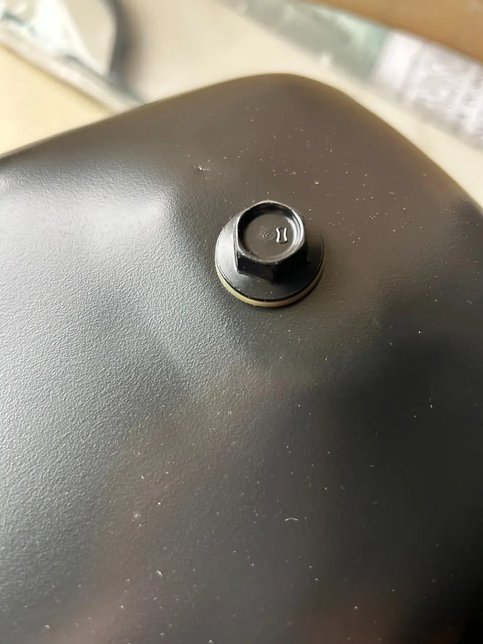 Thumbnail: GM #359937 NOS 1957-62 C2 Corv 327 SCB 6QT Trap Door Oil Pan NEW in GM Box