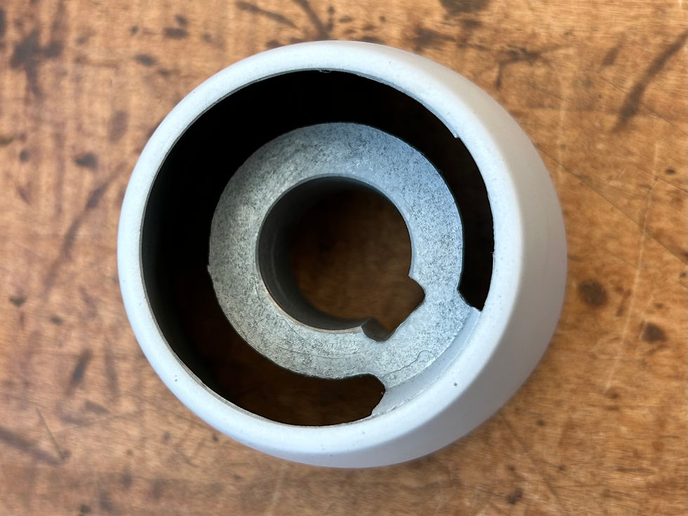 Thumbnail: 55 56 Chevy Steering Column Shift Collar Housing NEW 1955 1956 Chevrolet