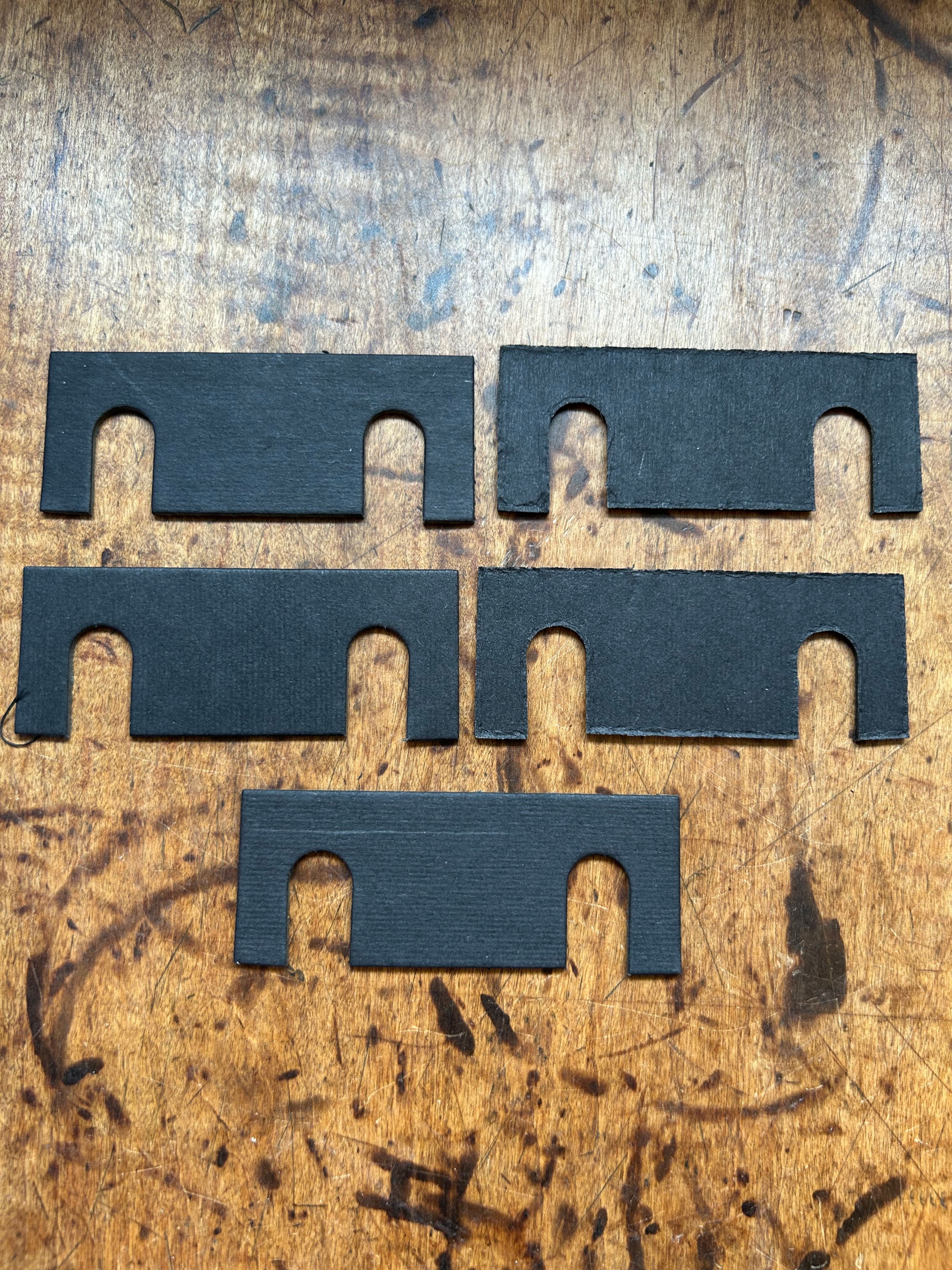 1955 1956 1957 Chevy Radiator Mount Plates NEW