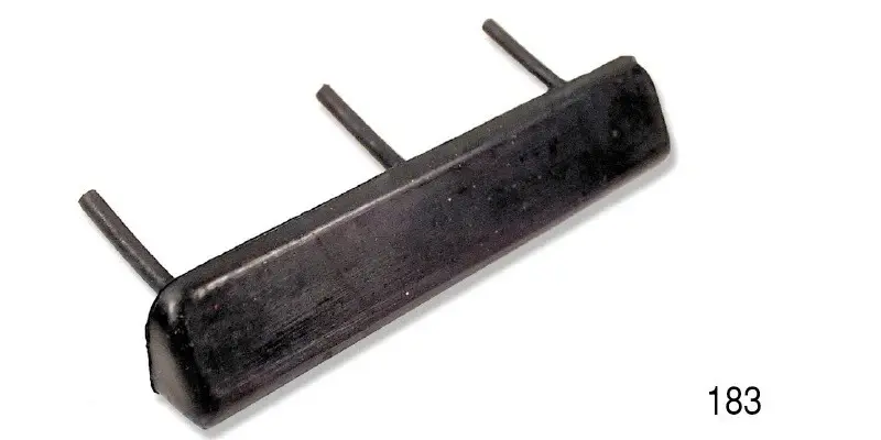 Thumbnail: 55 56 57 Chevy Wagon Liftgate Stop Rubber Bumper NEW  1955 1956 1957 Chevrolet