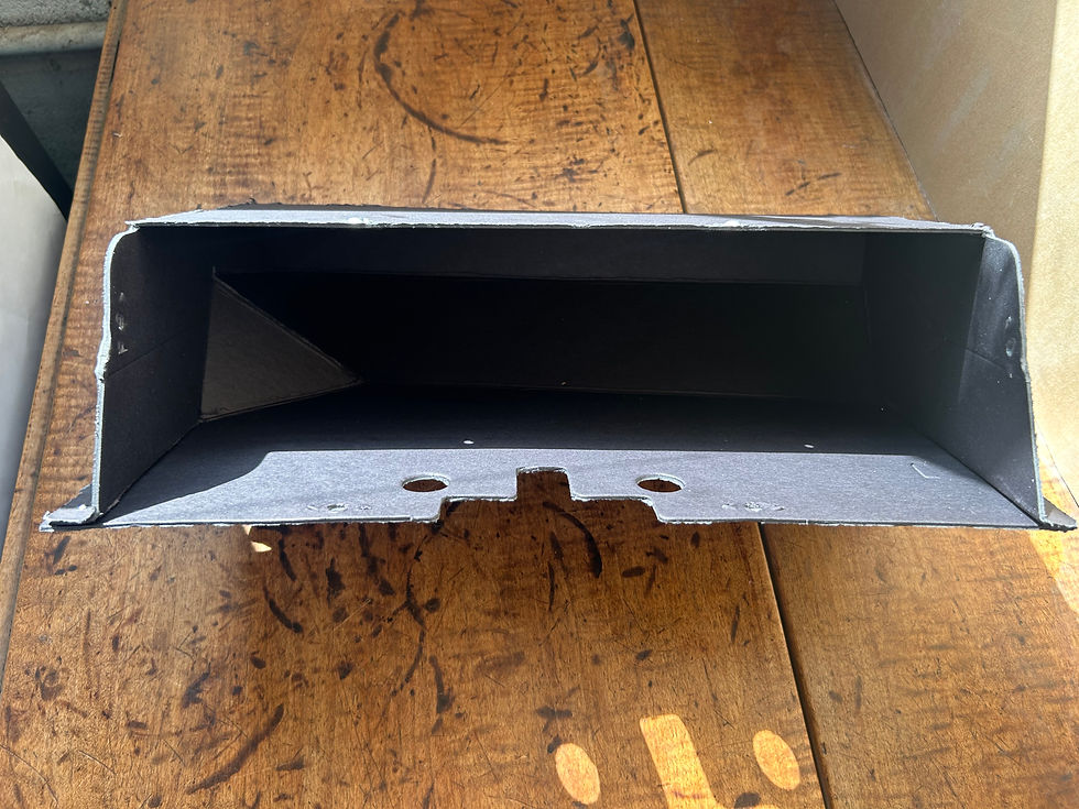 Thumbnail: 1969 Chevy Camaro Glovebox Liner without AC NEW