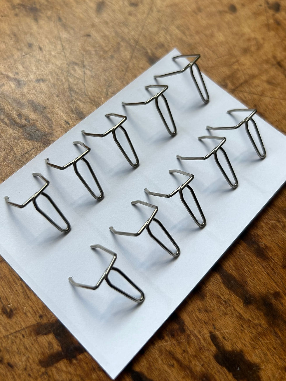 Thumbnail: 1957 Chevy 210 Dash Molding Clips set of 10 NEW