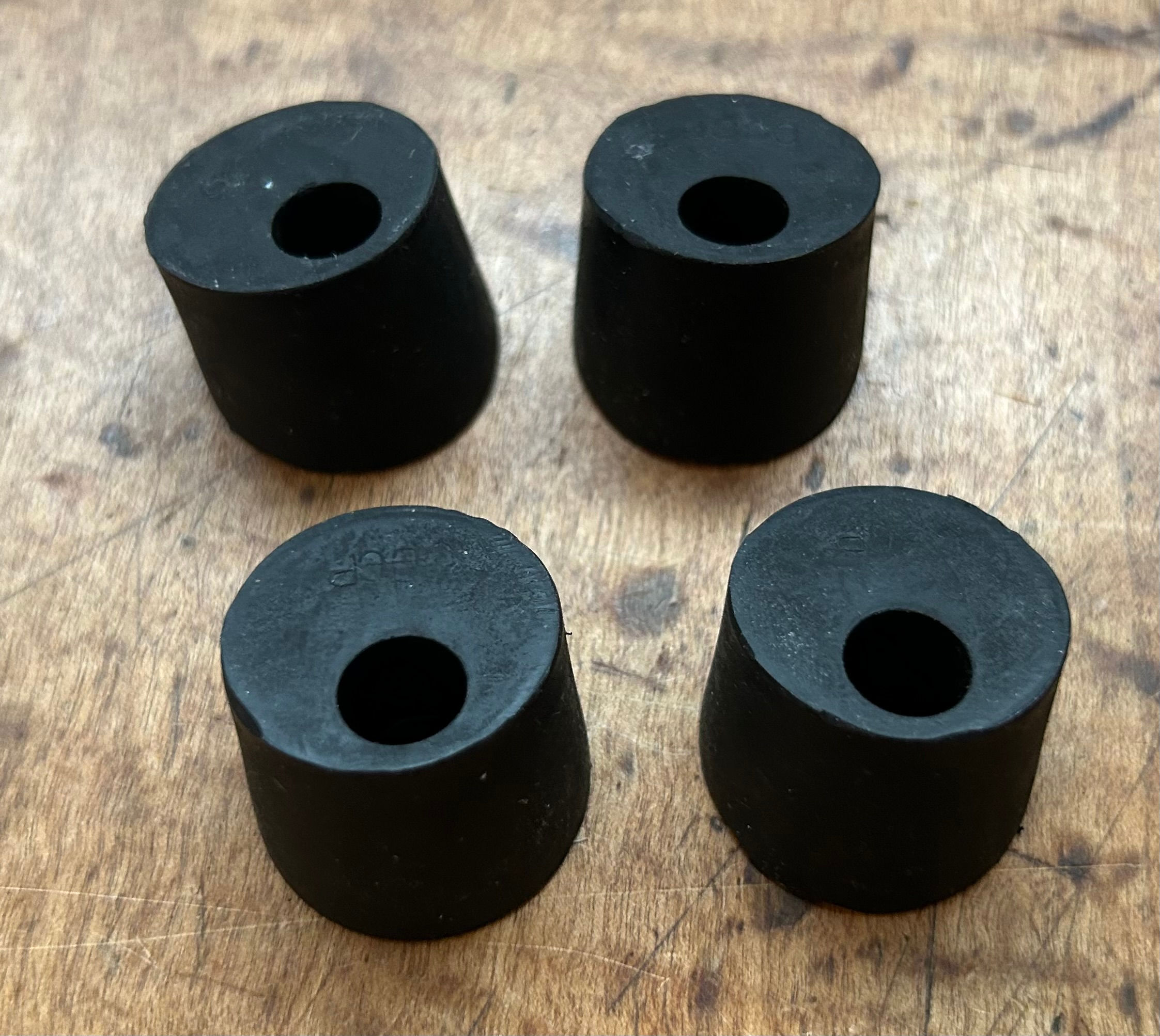 57 Chevy Seat Back Stops Backrest Stopper Set NEW 1957 Chevrolet