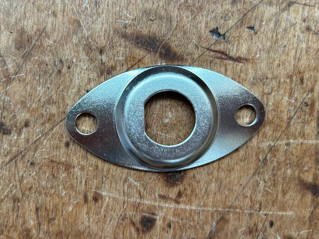 1955 1956 1957 Chevy Radio Antenna Mounting Plate NEW
