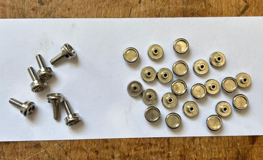 1959 1960 Chevy Convertible Pinchweld Molding Snap Set Snaps NEW