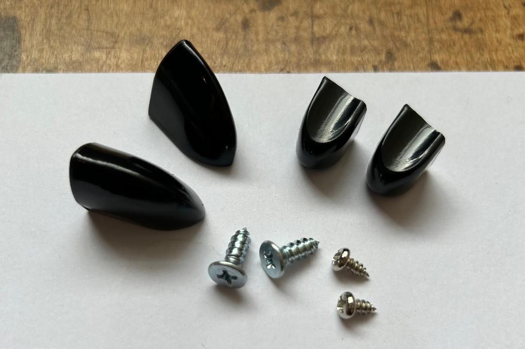 1955 1956 Chevy Deluxe Heater Control Lever Knobs NEW